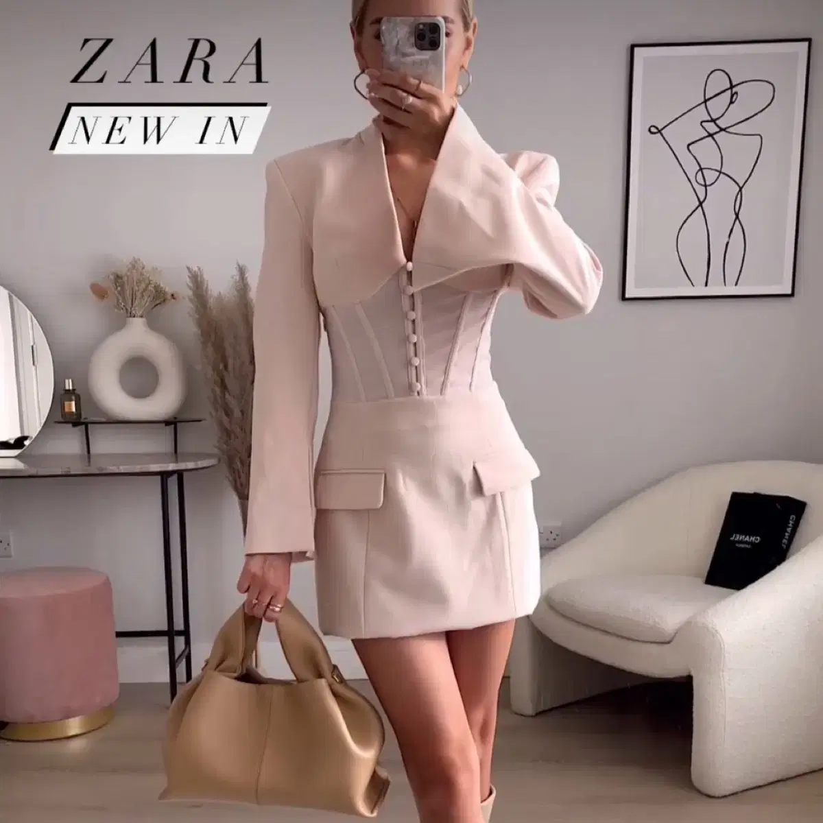 zara 자라 코르셋 블레이저 원피스 139000-89000 새상품